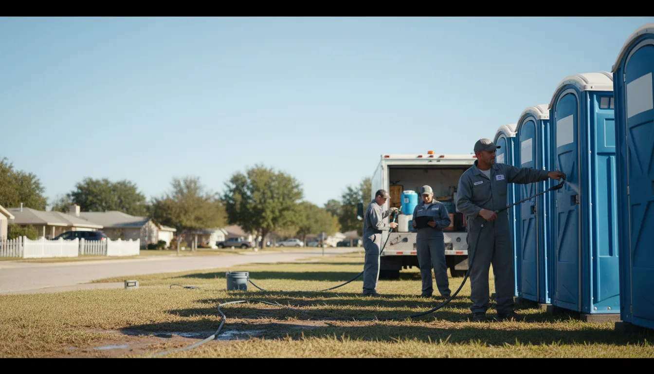 Long-Term Portable Toilet Rental in Williamsville, IL near me